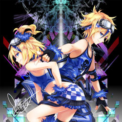 This is a pixiv picture whose title is [　ライバニ　].