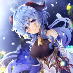 This is a pixiv picture whose title is 甘雨ちゃん.