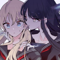 This is a pixiv picture whose title is 「 ガ ス の 元 栓 閉 め た ？ 」.