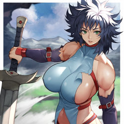 This is a pixiv picture whose title is 修正ver.