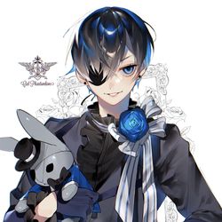 This is a pixiv picture whose title is シエル・ファントムハイヴ伯爵.