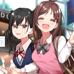 This is a pixiv picture whose title is さめうんご.