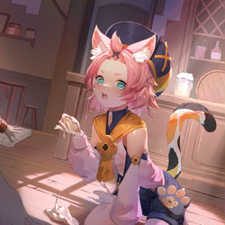 This is a pixiv picture whose title is 迪奥娜.