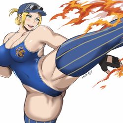 This is a pixiv picture whose title is ハイレグポリスルシアさん.