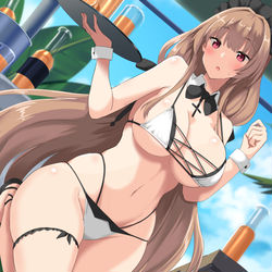 This is a pixiv picture whose title is スウィフトシュア水着.