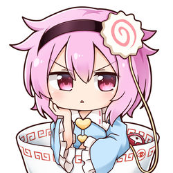 This is a pixiv picture whose title is さとり.