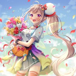 This is a pixiv picture whose title is ELU HPB 2021🗼💐💖.