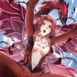 This is a pixiv picture whose title is BLOOD ROSE.