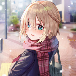 This is a pixiv picture whose title is 一緒に帰りませんか？.