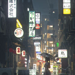 This is a pixiv picture whose title is Rain.