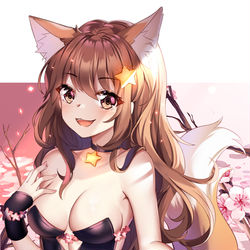 This is a pixiv picture whose title is Anny the Fox.