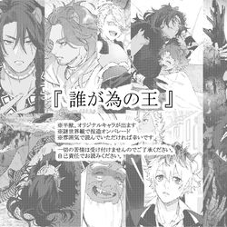 This is a pixiv picture whose title is 『 誰が為の王 』.