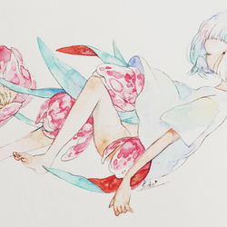 This is a pixiv picture whose title is いつか.