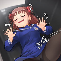 This is a pixiv picture whose title is 眠れる山の.