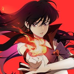 This is a pixiv picture whose title is 🔥.