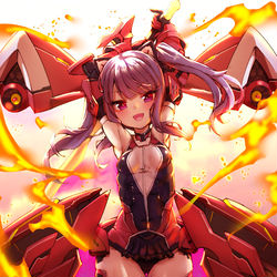 This is a pixiv picture whose title is お嬢.