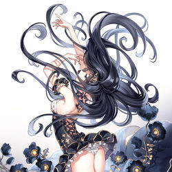 This is a pixiv picture whose title is 開花.