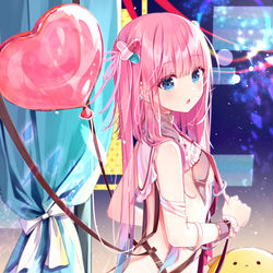 This is a pixiv picture whose title is きらきらの夜.