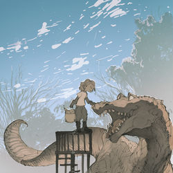 This is a pixiv picture whose title is あの飼育員がやられるなんて.