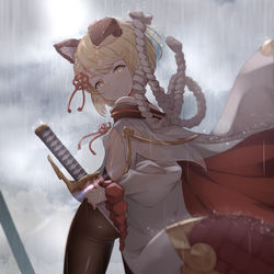 This is a pixiv picture whose title is ヴァジラ.