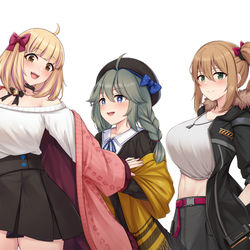 This is a pixiv picture whose title is 夢の世界で6年後のなかよし部.