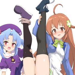 This is a pixiv picture whose title is 開脚は世界を救う.