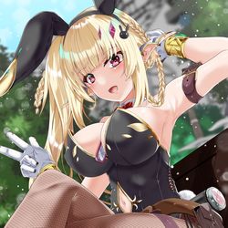 This is a pixiv picture whose title is エルフさんとダイスロールダンジョン22.