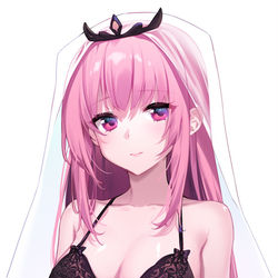 This is a pixiv picture whose title is Calliope  パジャマ.