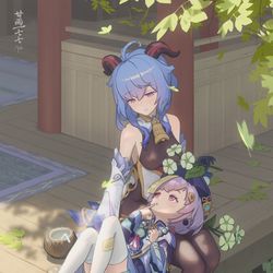 This is a pixiv picture whose title is 午后小憩.