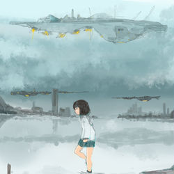 This is a pixiv picture whose title is このまま.
