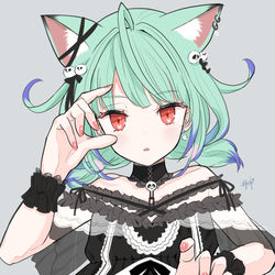 This is a pixiv picture whose title is 潤羽るしあ.