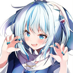 This is a pixiv picture whose title is サメちゃん.