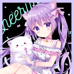 This is a pixiv picture whose title is 🎀.