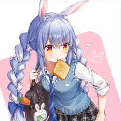 This is a pixiv picture whose title is JKぺこら.