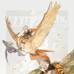 This is a pixiv picture whose title is FRLG.