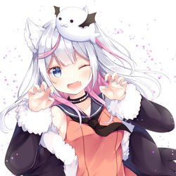 This is a pixiv picture whose title is がお～🐶.