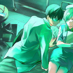 This is a pixiv picture whose title is doctor.