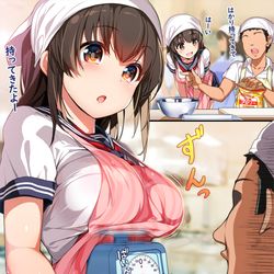 This is a pixiv picture whose title is 脅威の戦闘力.