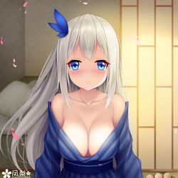 This is a pixiv picture whose title is 浴衣列克星敦.
