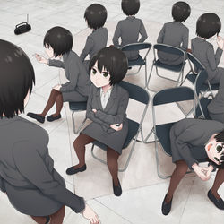 This is a pixiv picture whose title is 大人になること.