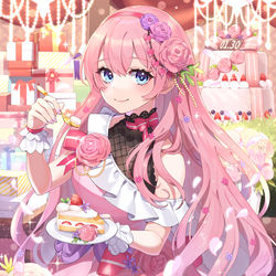This is a pixiv picture whose title is 【仕事絵】Happy birthday.
