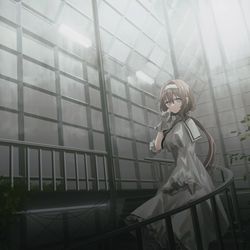 This is a pixiv picture whose title is 檻.