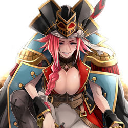 This is a pixiv picture whose title is 船長.