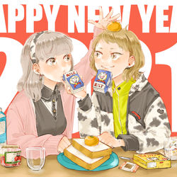 This is a pixiv picture whose title is 創作百合の落書きや漫画まとめ25.