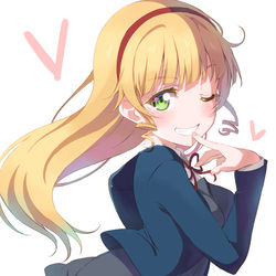 This is a pixiv picture whose title is 💫平安名すみれちゃん💕.