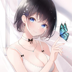 This is a pixiv picture whose title is 少女.