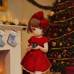 This is a pixiv picture whose title is Little gift.