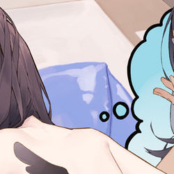 This is a pixiv picture whose title is ベランダで寝てたら風邪ひくぞ。《公開終了》.