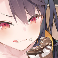 This is a pixiv picture whose title is なんでこっちのアイスからかじる？《公開終了》.