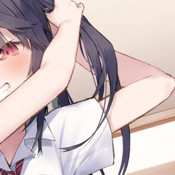 This is a pixiv picture whose title is 徹夜明けは起こさないで……《公開終了》.